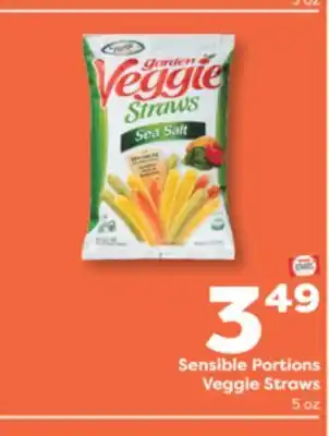 Weis Markets Sensible Portions Veggie Straws offer