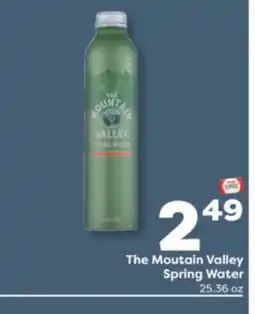 Weis Markets The Moutain Valley Spring Water offer