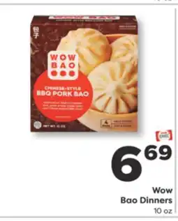 Weis Markets Wow Bao Dinners offer