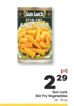 Weis Markets Sun Luck Stir Fry Vegetables offer