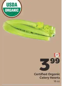 Weis Markets Certified Organic Celery Hearts offer