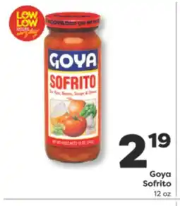 Weis Markets Goya Sofrito offer