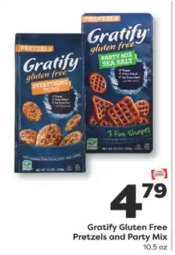 Weis Markets Gratify Gluten Free Pretzels and Party Mix offer