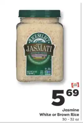 Weis Markets Jasmine White or Brown Rice offer