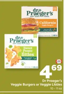 Weis Markets Dr Praeger's Veggie Burgers or Veggie Littles offer