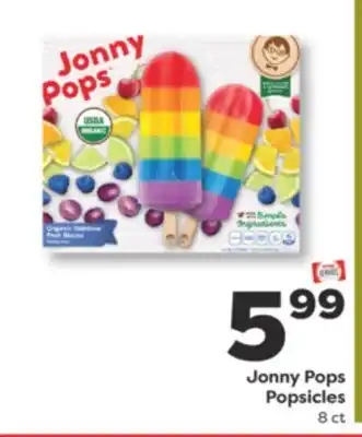 Weis Markets Jonny Pops Popsicles offer