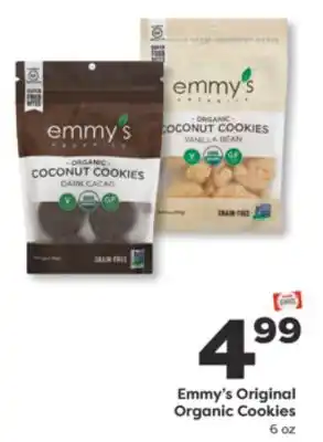 Weis Markets Emmy's Original Organic Cookies offer