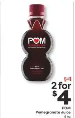 Weis Markets POM Pomegranate Juice offer