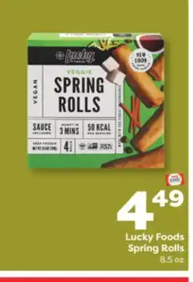 Weis Markets Lucky Foods Spring Rolls offer