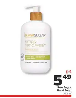 Weis Markets Raw Sugar Hand Soap offer