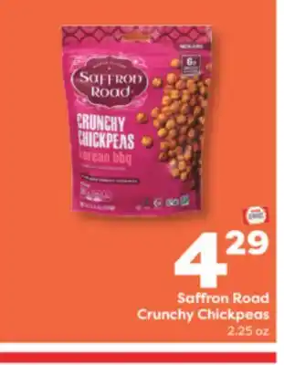 Weis Markets Saffron Road Crunchy Chickpeas offer