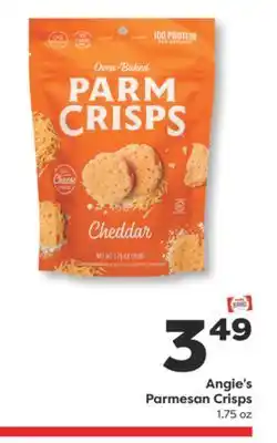 Weis Markets Angie's Parmesan Crisps offer