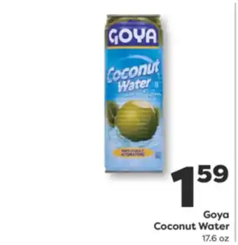 Weis Markets Goya Coconut Water offer