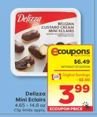 Weis Markets Delizza Mini Eclairs offer