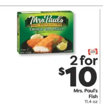 Weis Markets Mrs. Paul's Fish offer