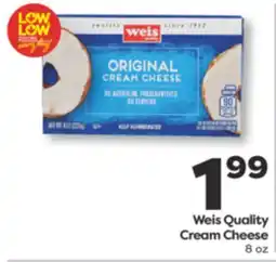 Weis Markets Weis Quality Cream Cheese offer