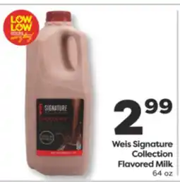 Weis Markets Weis Signature Collection Flavored Milk offer