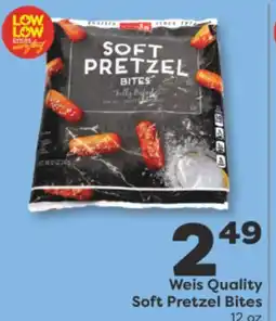 Weis Markets Weis Quality Soft Pretzel Bites offer