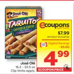 Weis Markets José Olé offer