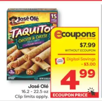 Weis Markets José Olé offer