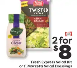 Weis Markets Fresh Express Salad Kit or T. Marzetti Salad Dressings offer