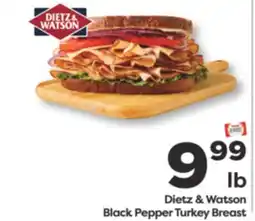 Weis Markets Dietz & Watson Black Pepper Turkey Breast offer