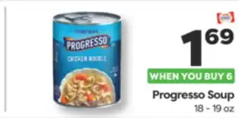 Weis Markets Progresso Soup offer