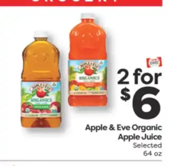 Weis Markets Apple & Eve Organic Apple Juice offer