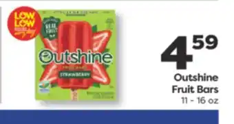 Weis Markets Outshine Fruit Bars offer