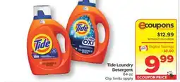 Weis Markets Tide Laundry Detergent offer