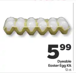 Weis Markets Dyeable Easter Egg Kit offer