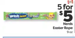 Weis Markets Nerds Easter Rope offer