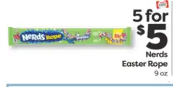 Weis Markets Nerds Easter Rope offer