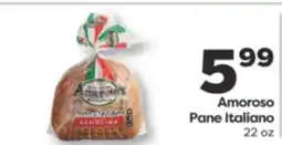 Weis Markets Amoroso Pane Italiano offer