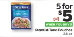 Weis Markets StarKist Tuna Pouches offer