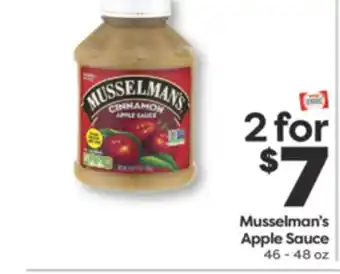 Weis Markets Musselman's Apple Sauce offer