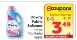 Weis Markets Downy Fabric Softener offer