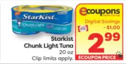 Weis Markets Starkist Chunk Light Tuna offer