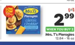 Weis Markets Mrs. T's Pierogies offer