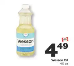 Weis Markets Wesson Oil offer