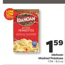 Weis Markets Idahoan Mashed Potatoes offer