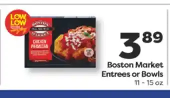 Weis Markets Boston Market Entrees or Bowls offer