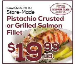 DeCicco & Sons Pistachio Crusted or Grilled Salmon Fillet offer