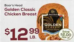 DeCicco & Sons Boar's Head Golden Classic Chicken Breast offer