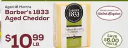 DeCicco & Sons Barber's 1833 Aged Cheddar offer