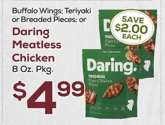 DeCicco & Sons Daring Meatless Chicken offer