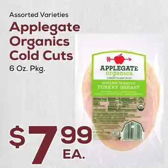 DeCicco & Sons Applegate Organics Cold Cuts offer