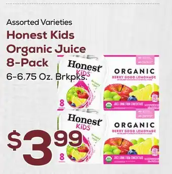 DeCicco & Sons Honest Kids Organic Juice 8-Pack offer