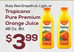 DeCicco & Sons Tropicana Pure Premium Orange Juice offer