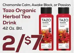 DeCicco & Sons Tazo Organic Herbal Tea Drink offer